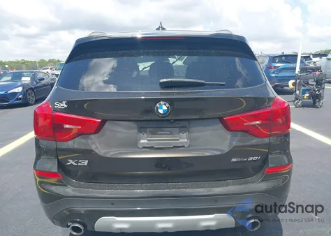 2019 BMW X3 Sdrive30I z USA, uszkodzony, nr VIN 5UXTR7C56KLR51693